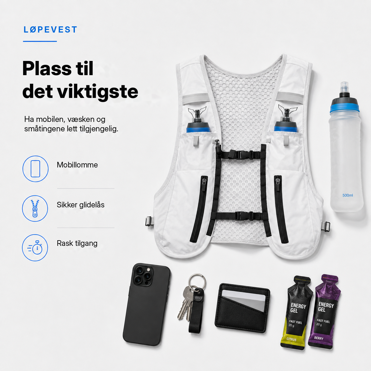 LiftWear CoreLock™ Løpevest